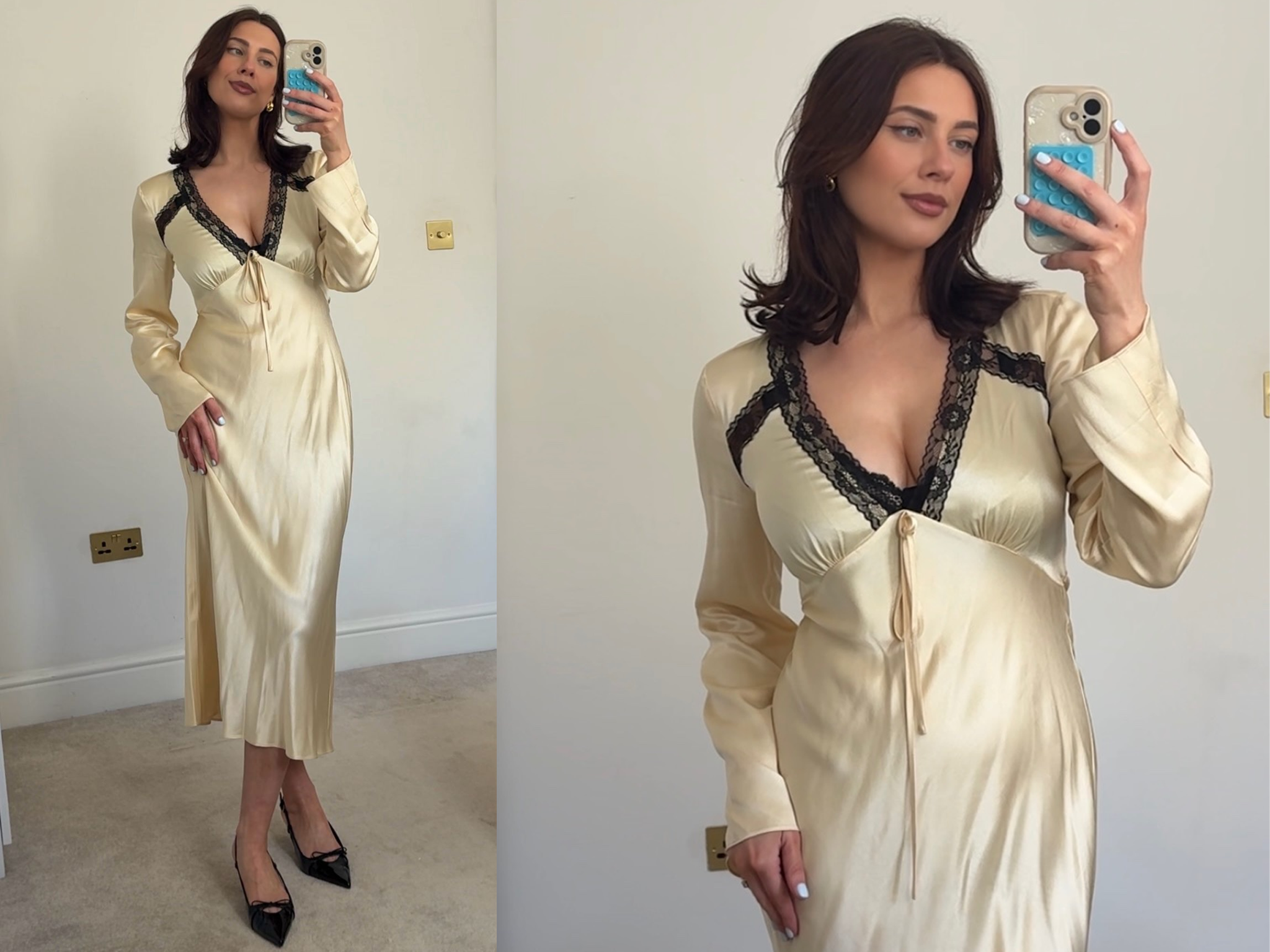 kitri yellow wedding guest dress