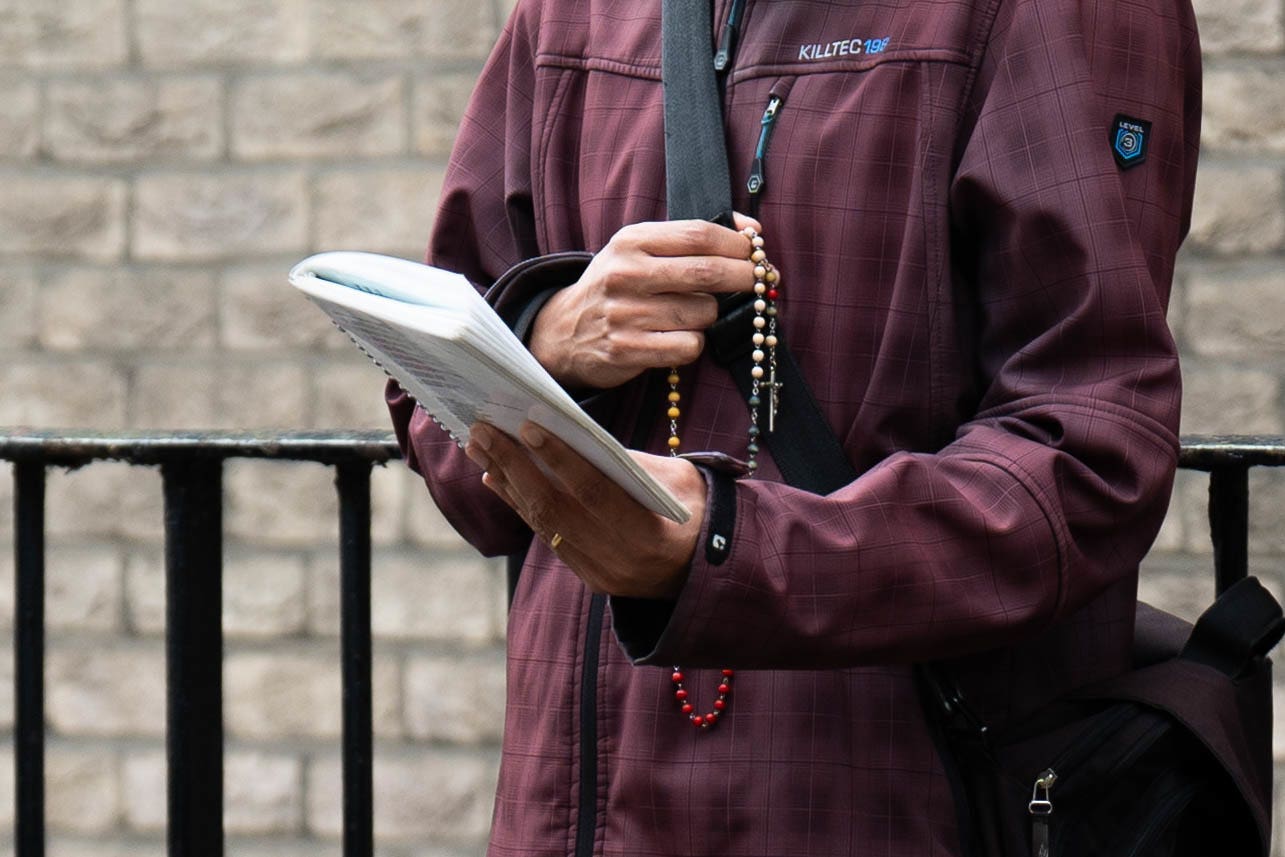 Laws in the UK protecting spaces outside abortion clinics have come under fire from some in the US administration (James Manning/PA)