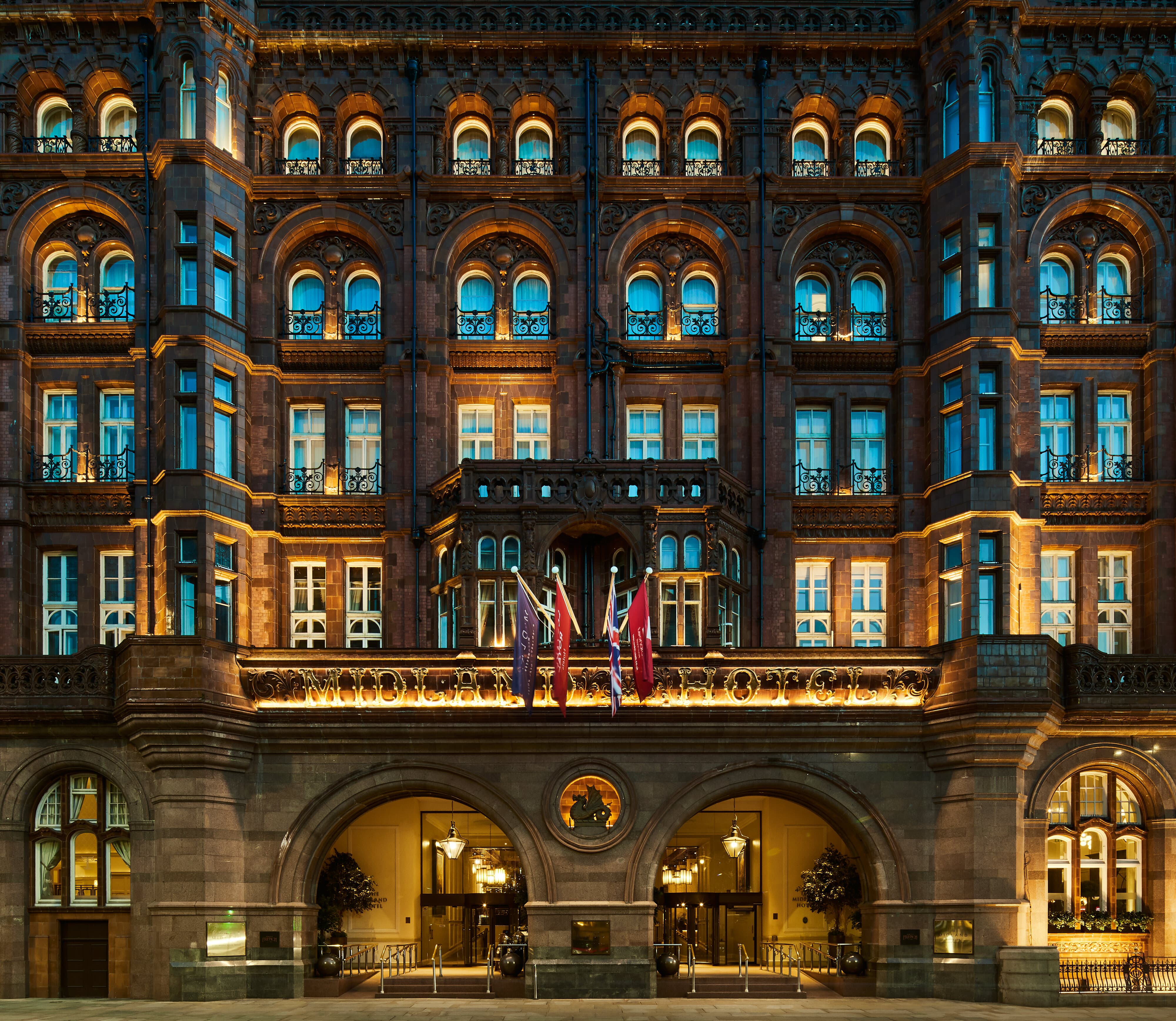 The Midland is an landmark among the buildings of Manchester