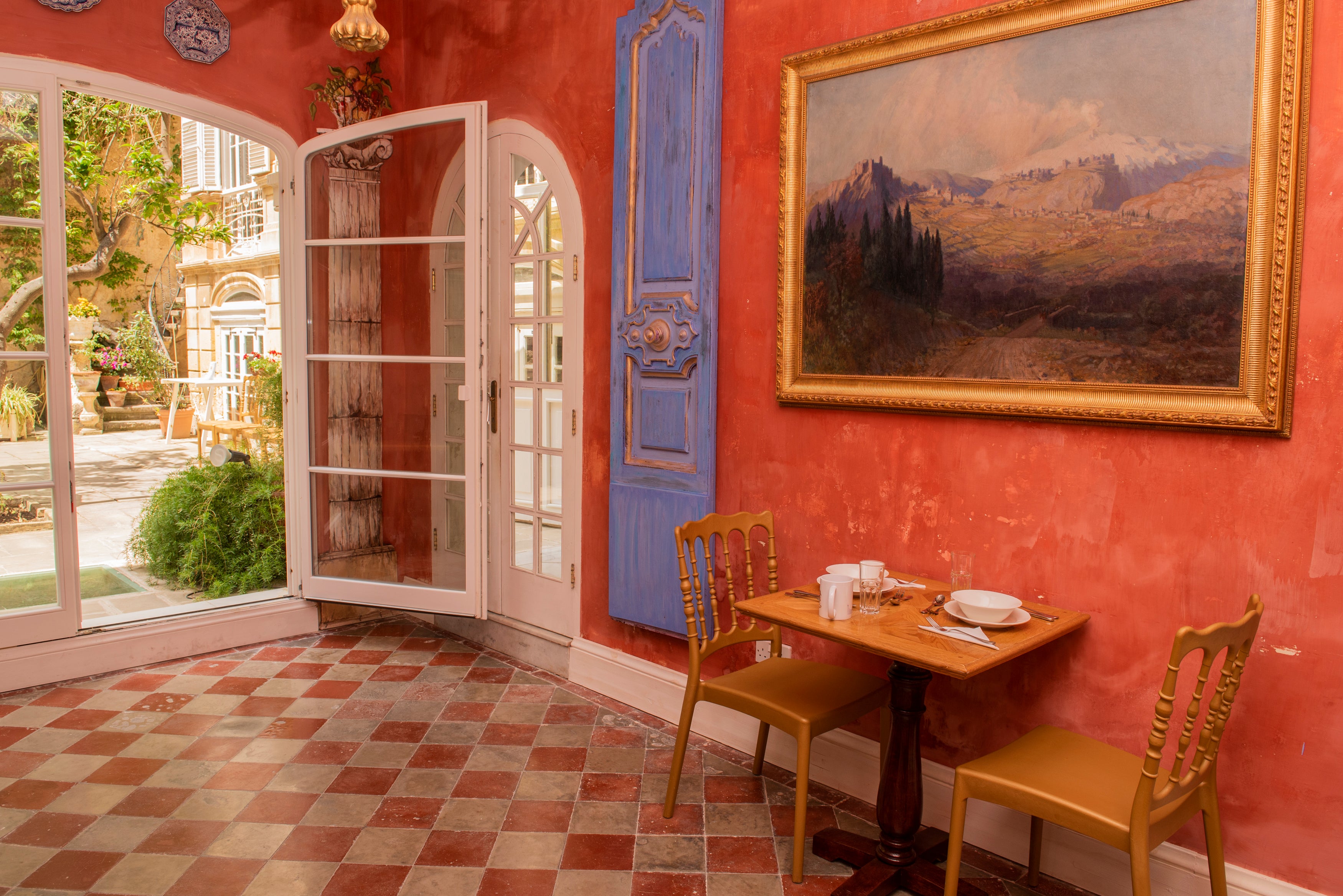 The whimsical and colourful Casa Rocca Piccola will make you feel at home