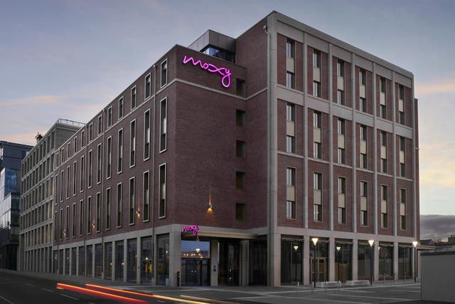 <p>For pretty cityscape views, head to the Lochrin Bar atop Moxy Edinburgh Fountainbridge </p>