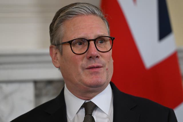 Prime Minister Sir Keir Starmer (Eddie Mulholland/Daily Telegraph/PA)
