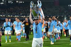 A look at the honours won by Kevin De Bruyne at Manchester City