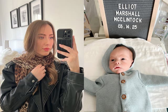 <p>Scott revealed she was pregnant to her father by giving him a jersey with ‘Grandpa’ written on it</p>