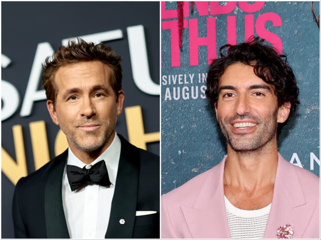 <p>Ryan Reynolds y Justin Baldoni</p>