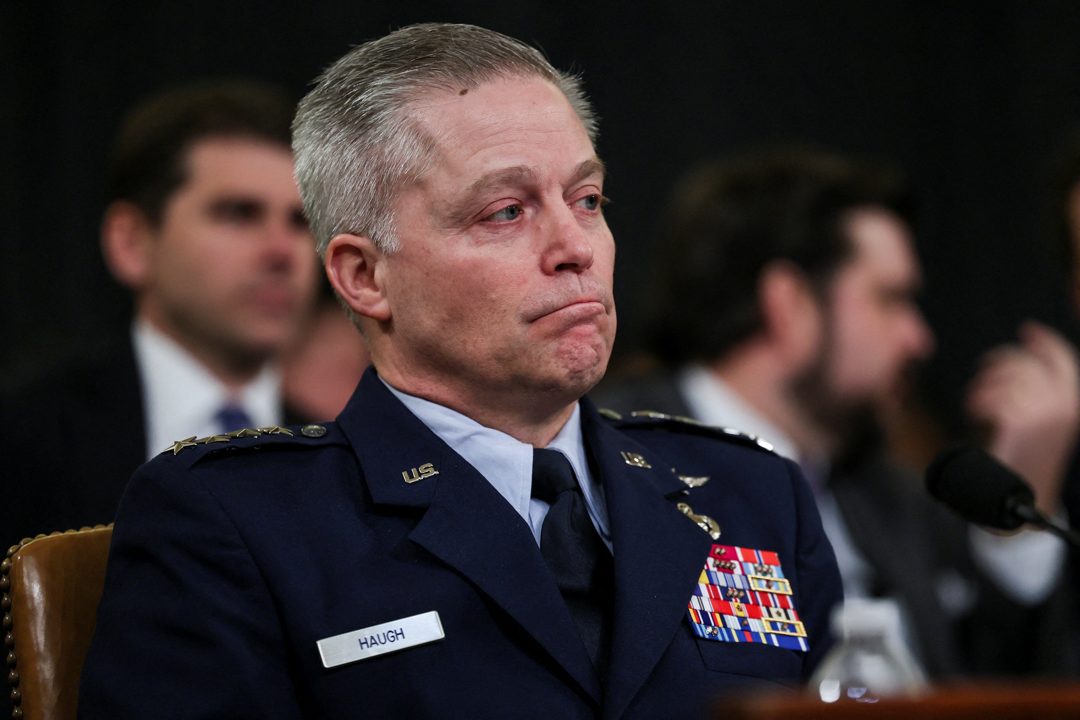 Gen. Tim Haugh was reportedly dismissed under the influence of MAGA influencer Laura Loomer (Reuters)