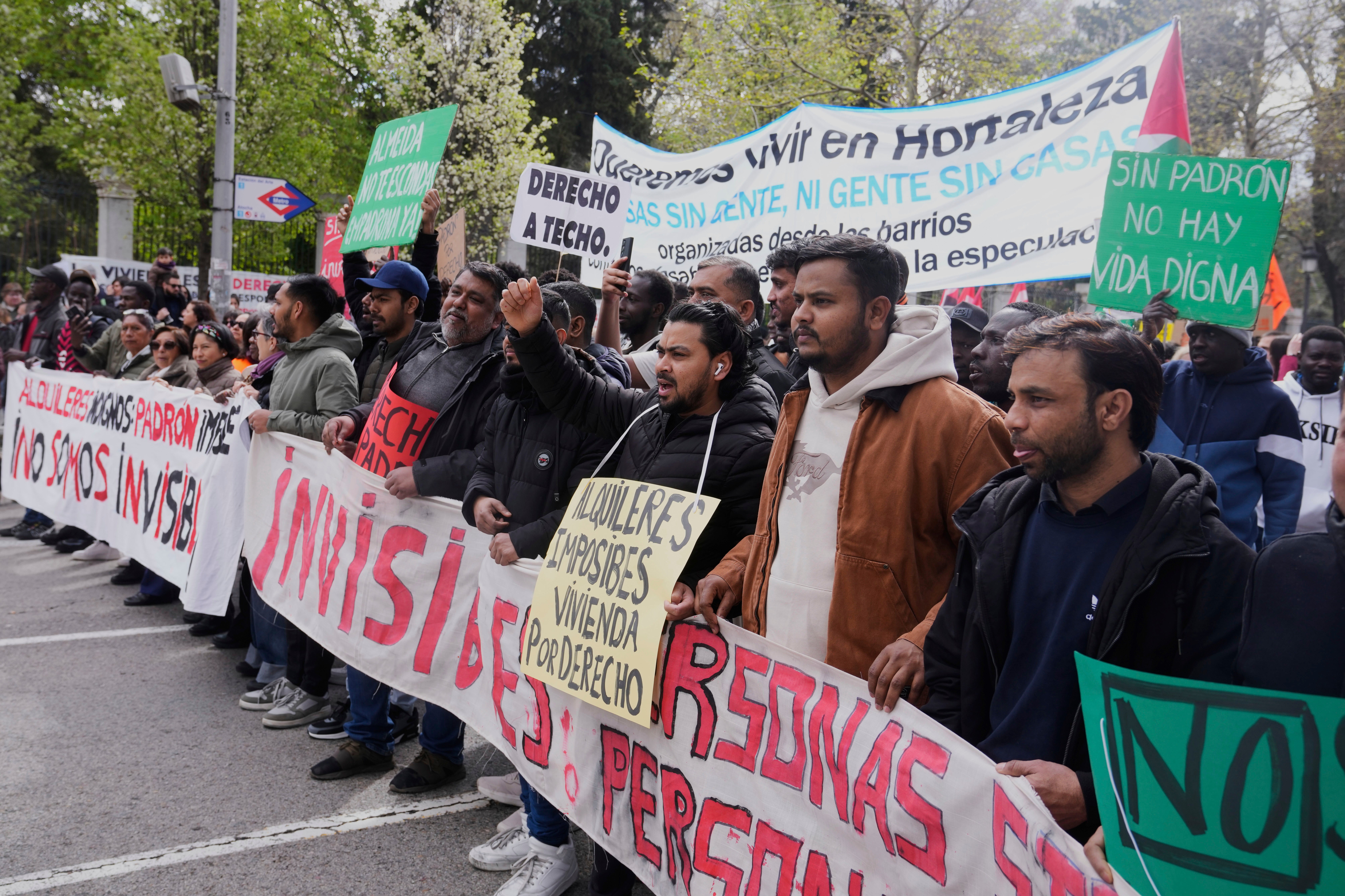 Spain Housing Protest