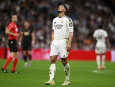Real Madrid beaten at home days before Arsenal clash in Champions League