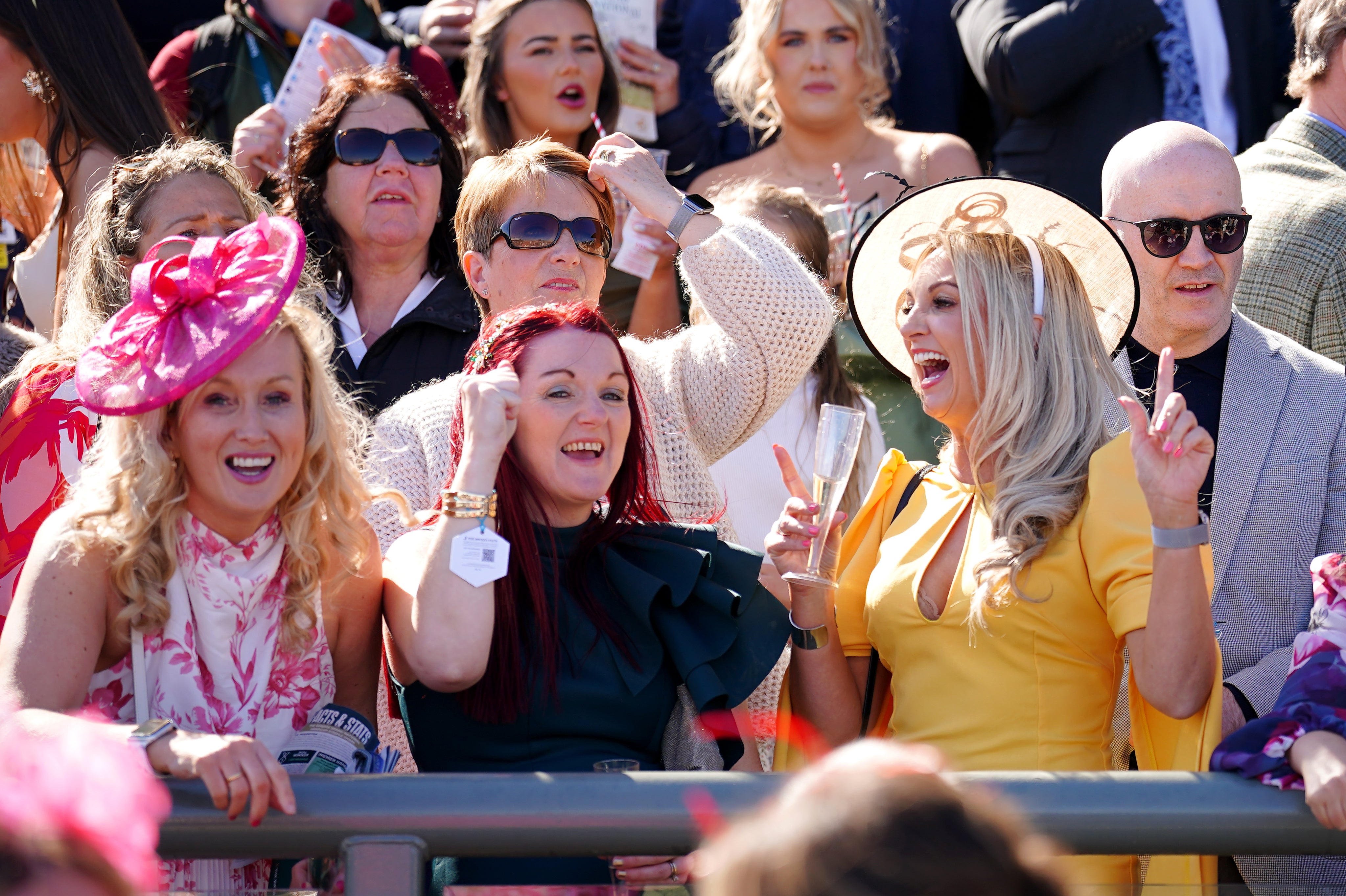 Thousands cheer on Grand National winner at Aintree | The Independent