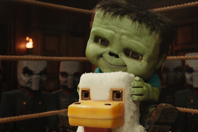 <p>Los fans enloquecieron con el “chicken jockey”: gritaron, aplaudieron y lanzaron palomitas por todo el cine</p>