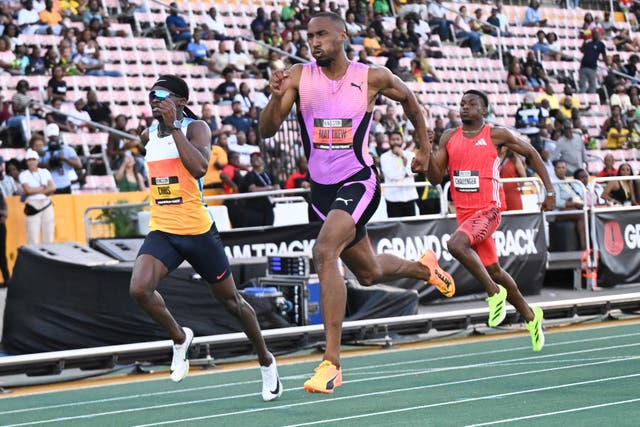 <p>Great Britain's Matthew Hudson-Smith pocketed $100,000 with victory in Jamaica</p>