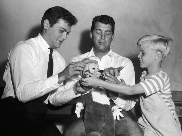 <p>Jay North, young star of the new "Dennis the Menace" series, right</p>