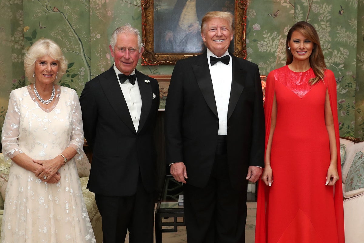 Drones to police Donald Trump's visit to UK when King welcomes US president