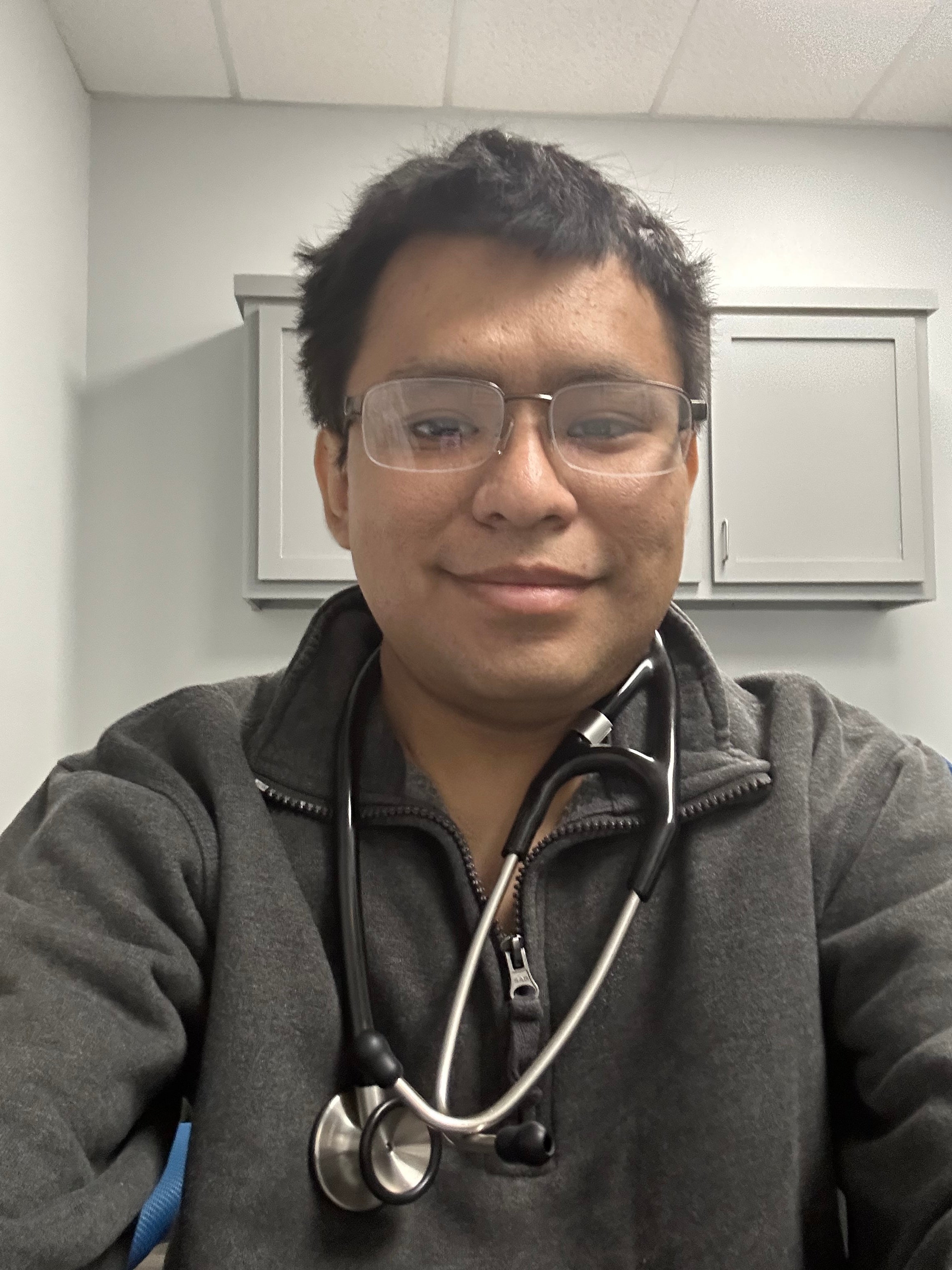 John credits his childhood doctor — who explained every scan to him in detail — with inspiring him to go into medicine. But he now also has a large burden of knowledge concerning his own condition