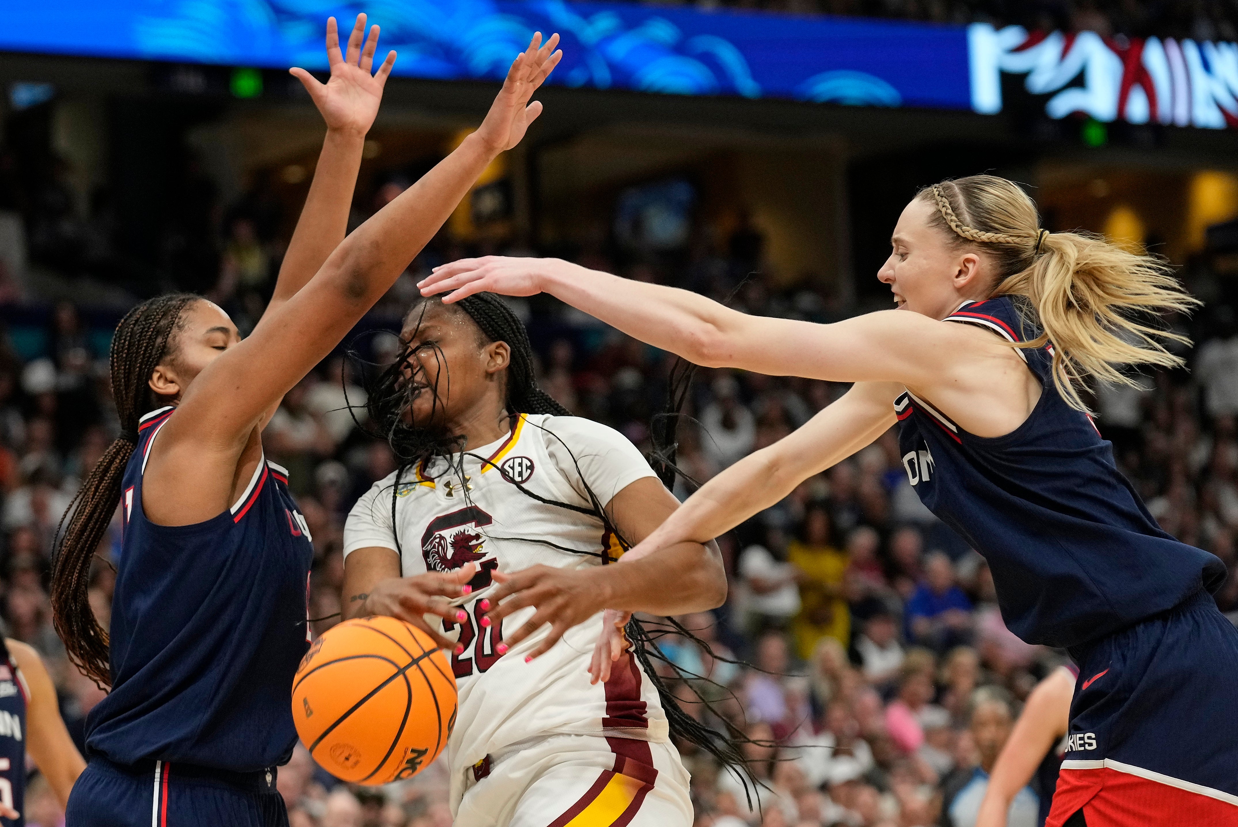NCAA UConn South Carolina Basketball