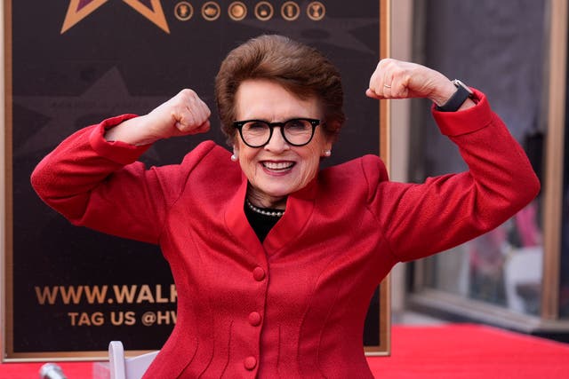 Billie Jean King Walk of Fame