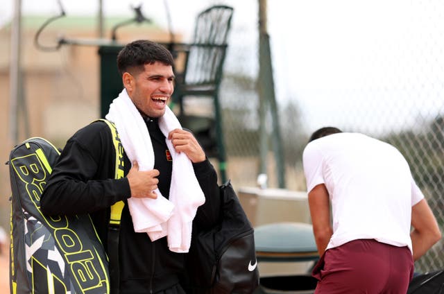 <p>Carlos Alcaraz is focused on the clay season after struggling with the pressure of becoming World No. 1</p>