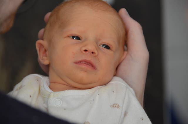 <p>Grace Davidson, a 36-year-old NHS dietitian from north London, gave birth to daughter Amy Isabel following a womb transplant</p>
