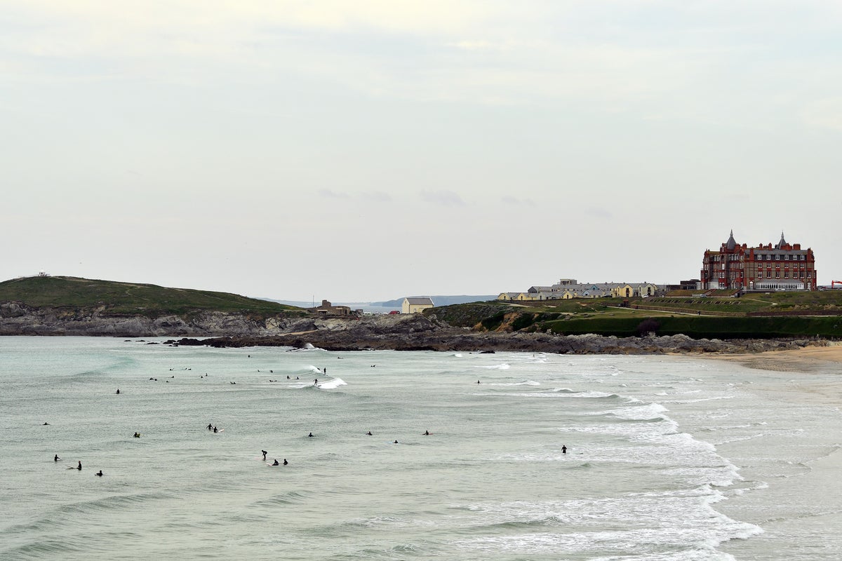 Two people die after being pulled from sea at popular Cornish beach