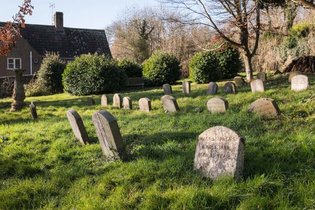 The Lower Hazel Quaker burial ground in South Gloucestershire, one of England’s earliest Quaker burial grounds, has been recognised for its historic importance (Historic England/PA)