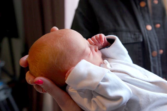 Baby Amy Isabel Davidson (Womb Transplant UK)