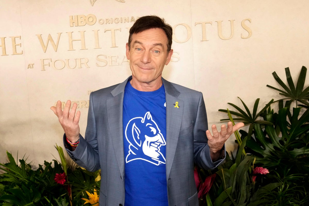 Jason Isaacs subtly shades Duke University after school issued White Lotus complaint Jason Isaacs subtly shades Duke University after school issued White Lotus complaint