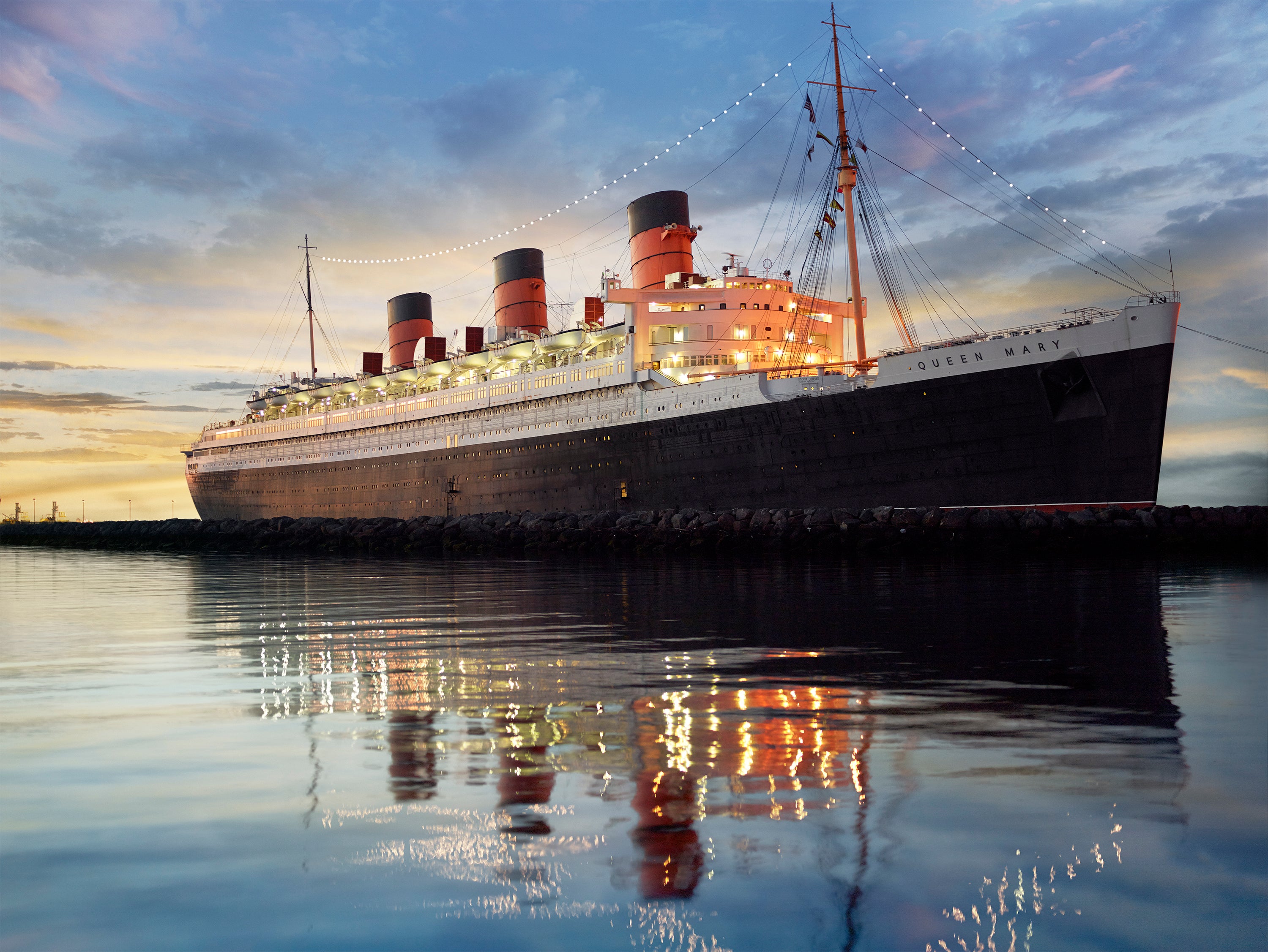 There’s not a more unique hotel in Los Angeles than staying aboard The Queen Mary ship