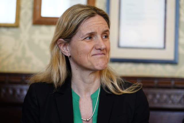 <p>MP Kim Leadbeater has introduced the assisted dying legislation (Jordan Pettitt/PA)</p>