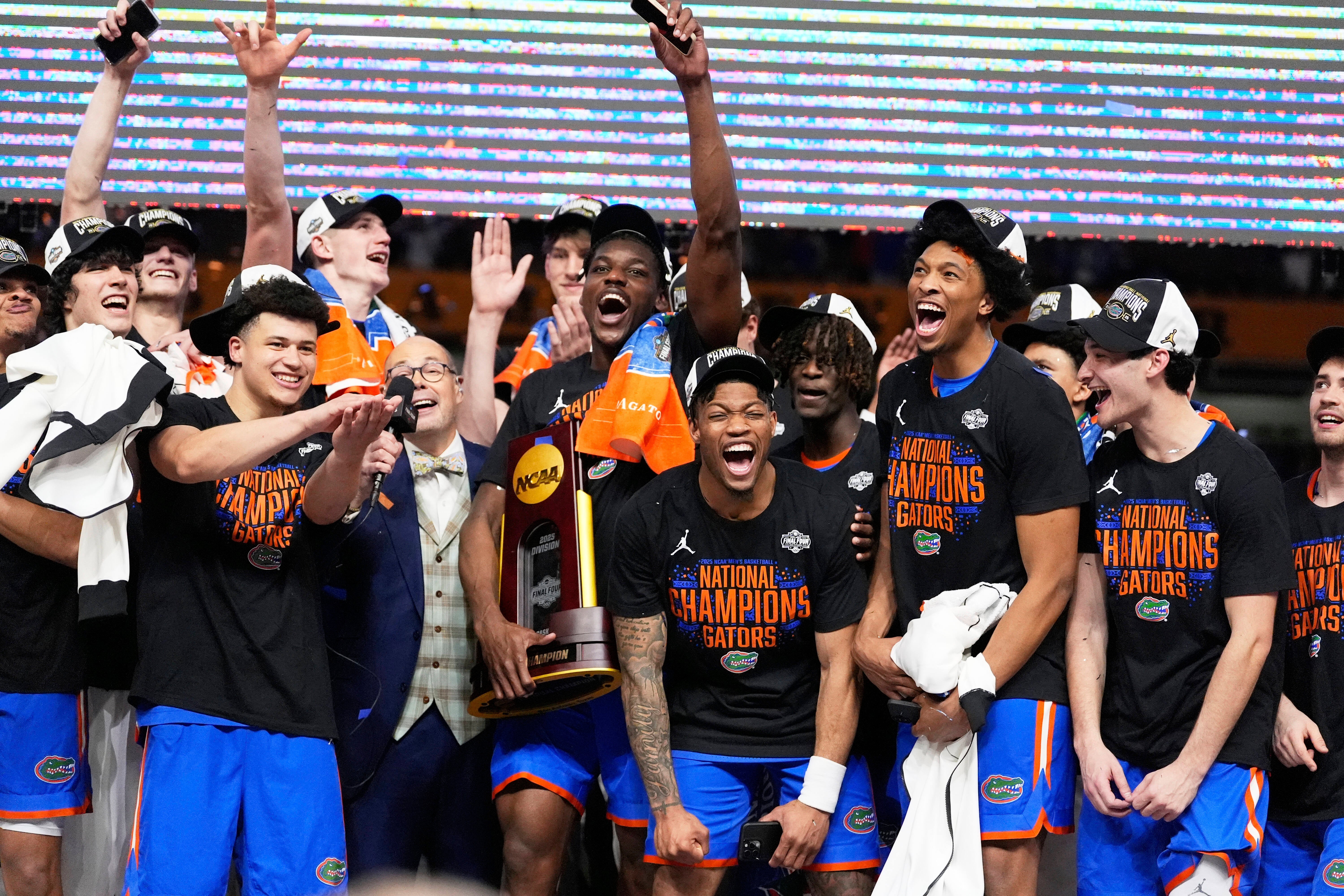 NCAA Florida Houston Basketball