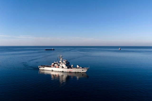 Albania-Italy-Ship