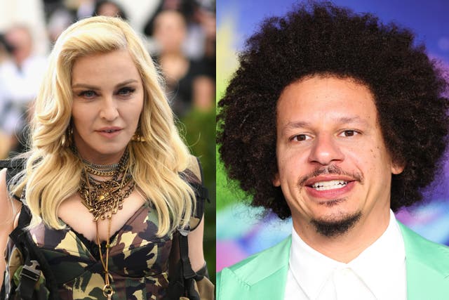 <p>Madonna and Eric Andre</p>