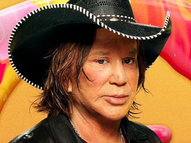 <p>Mickey Rourke is a housemate on ‘Celebrity Big Brother’</p>