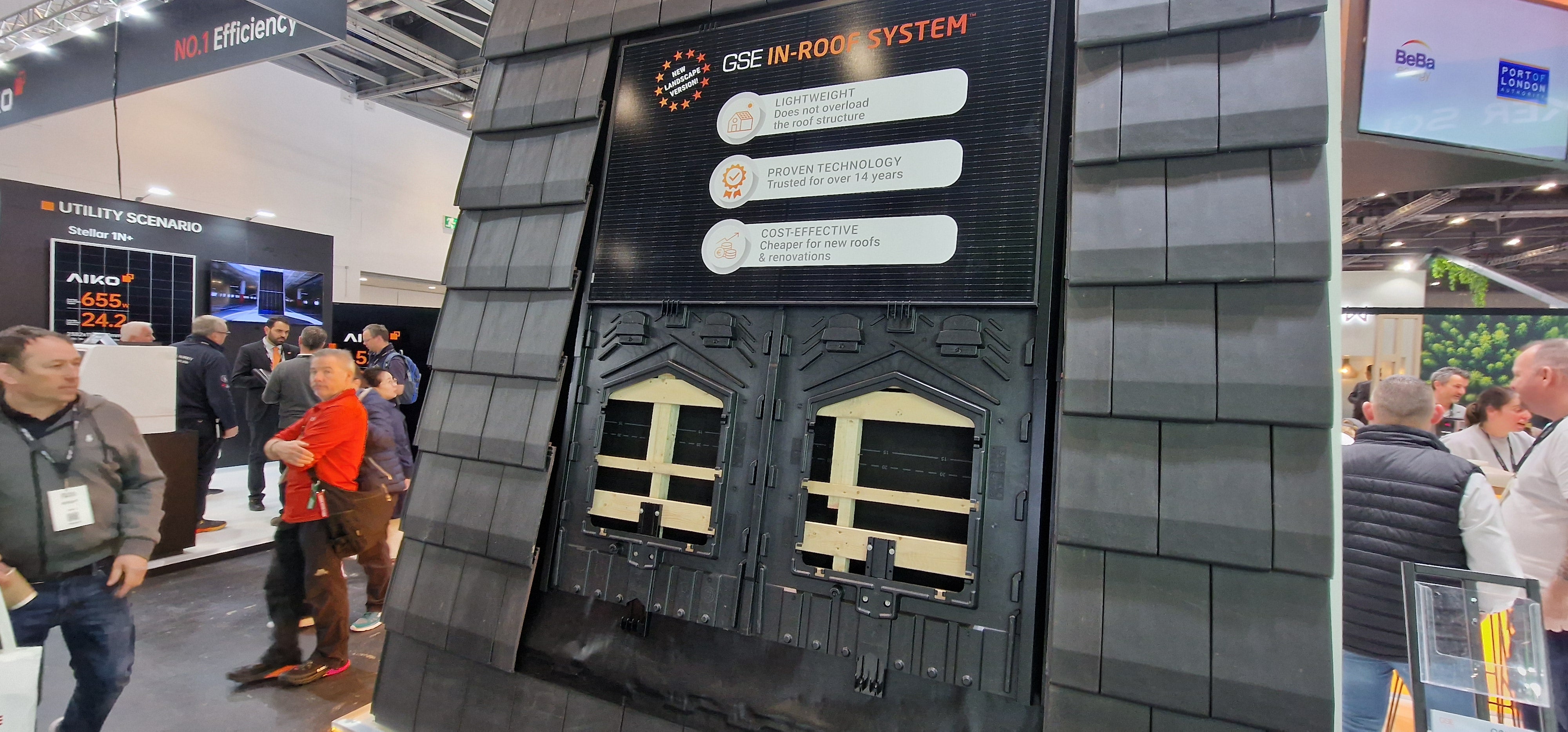In-roof solar panel fitting sytems offer a cheaper solution to solar tiles for those who want a better-looking roof