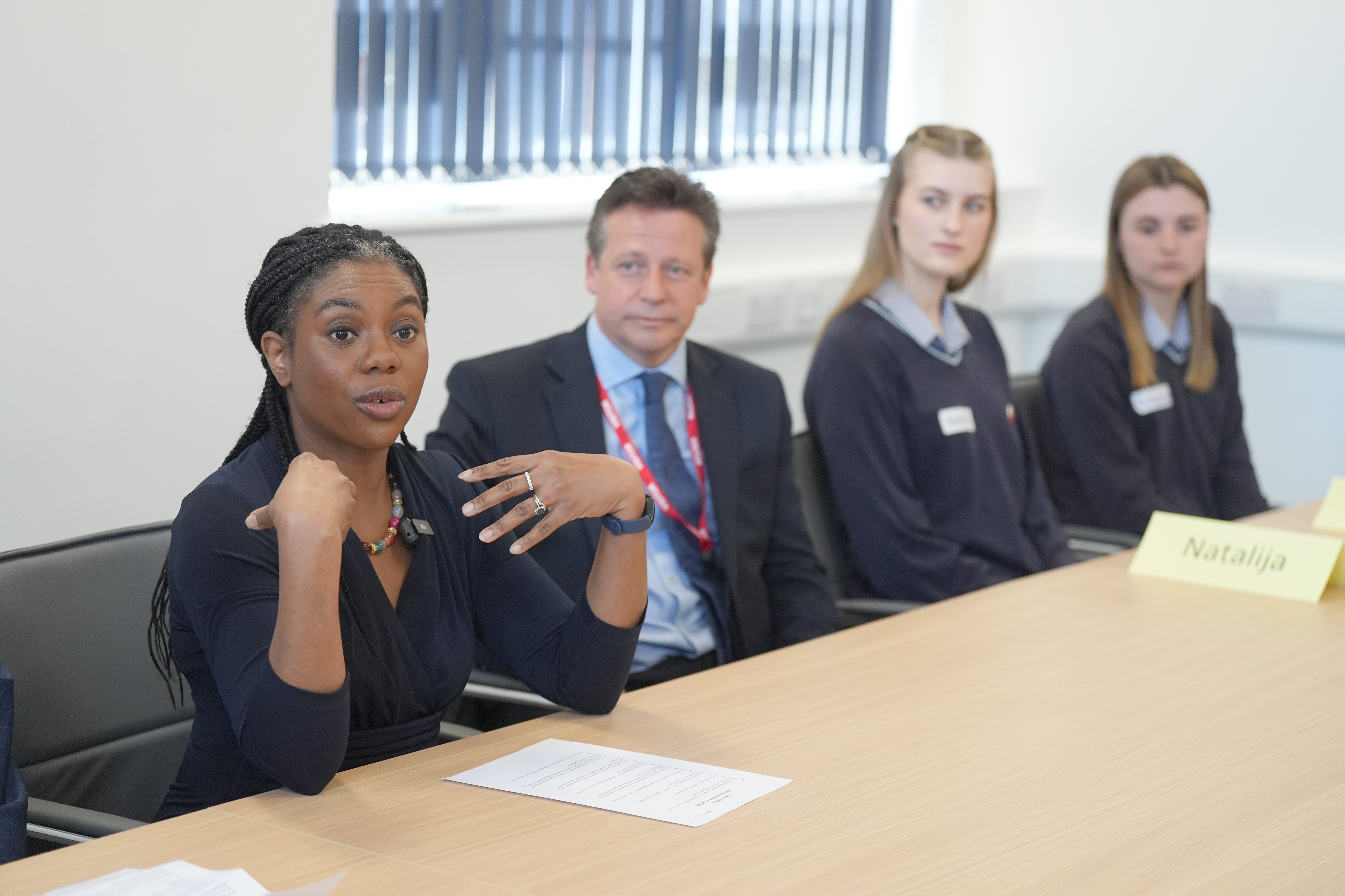 Kemi Badenoch has said a trade deal must strive for ‘mutual gain’