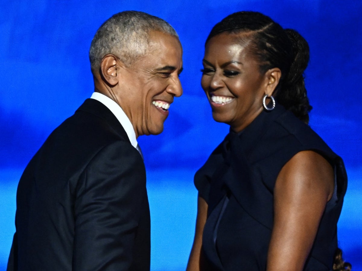 Michelle Obama breaks silence on rumors she and Barack are getting divorced | The Independent
