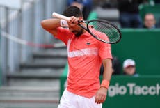 Novak Djokovic crashes out of Monte Carlo Masters in opening match of clay season