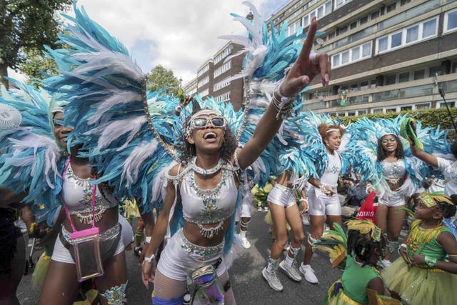 <p>The Children’s Day Parade at Notting Hill Carnival (Jeff Moore/PA)</p>