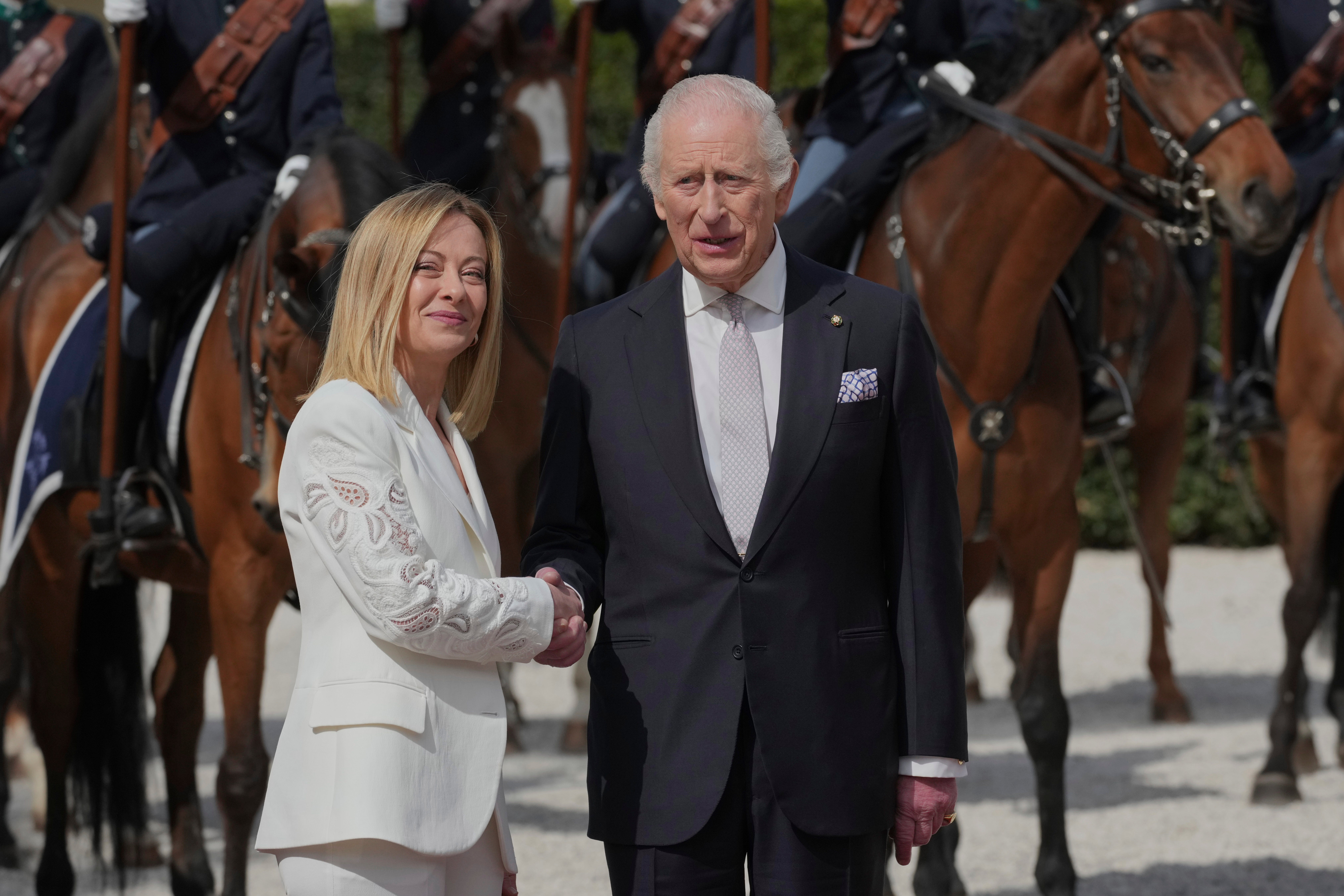 Italy Britain Royals