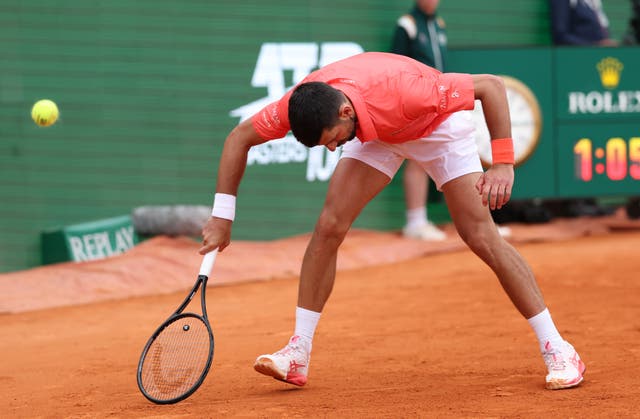 <p>Novak Djokovic suffered a shock defeat to Alejandro Tabilo in Monaco</p>