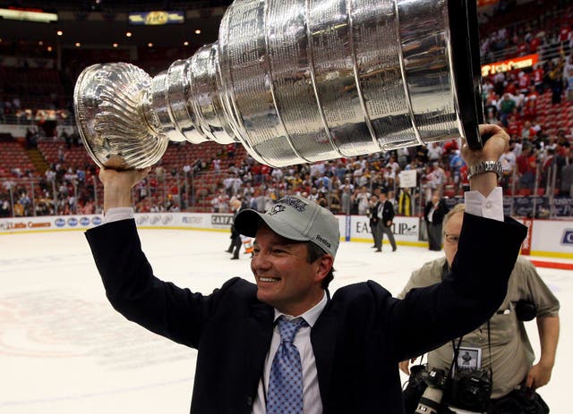 <p>Ray Shero was general manager of the Stanley Cup-winning Pittsburgh Penguins in 2009</p>