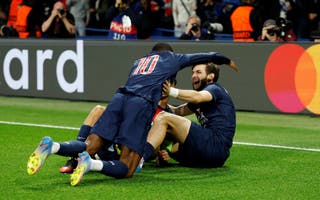 PSG hold a two-goal advantage after the first leg