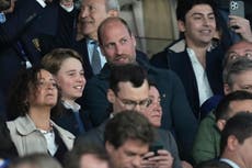 Prince George joins ‘big’ Aston Villa away day with dad William in Paris