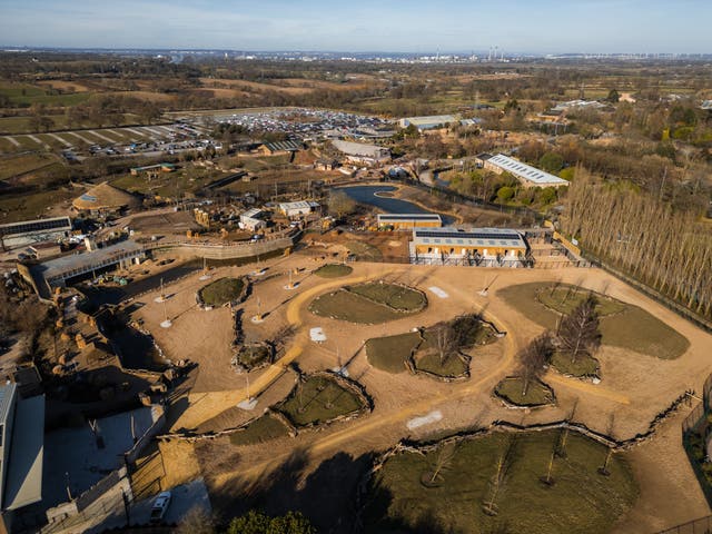<p>Chester Zoo's new Heart of Africa zone is 22.5 acres and makes up one-fifth of the zoo</p>