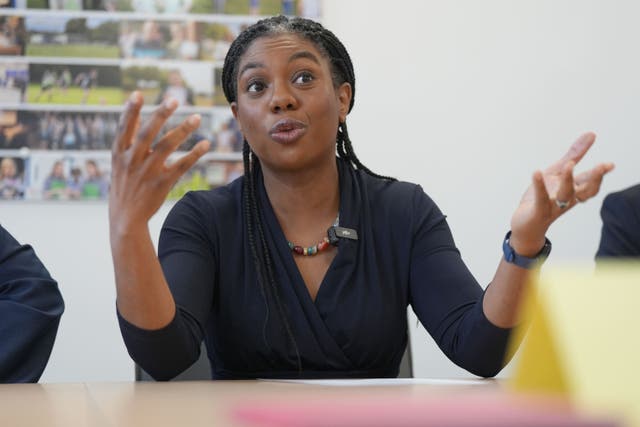 <p>Kemi Badenoch has said local Conservatives could go into coalition with Reform after May’s council elections.</p>