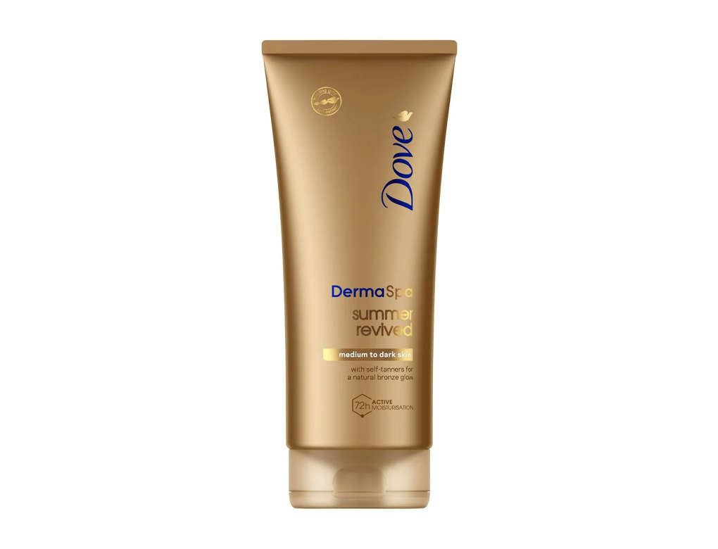 Best fake tan Indybest review DoveSpa gradual self-tan body lotion