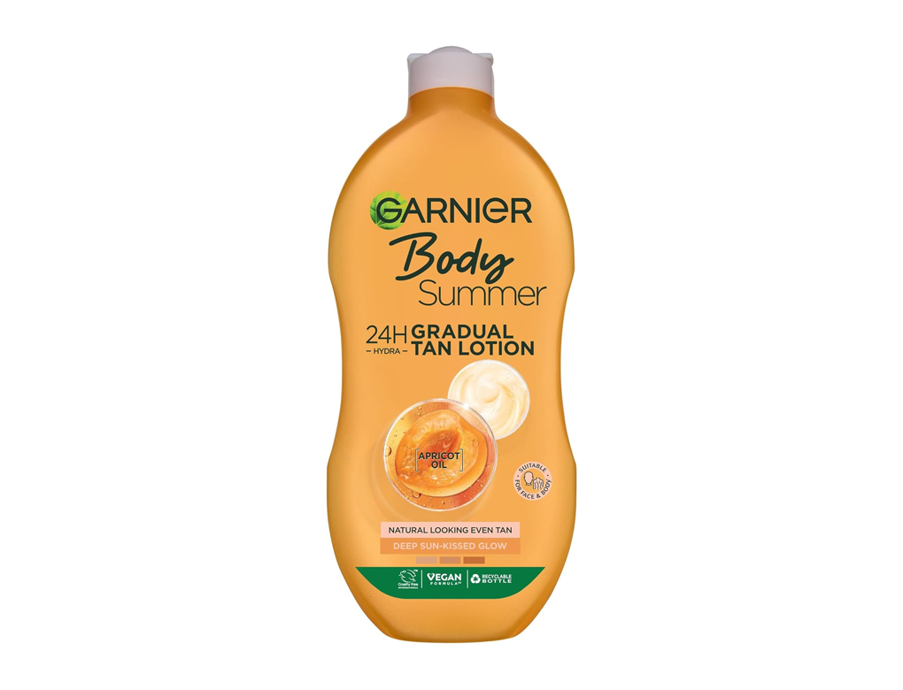 Best fake tan IndyBest review Garnier summer body hydrating gradual tan moisturiser 