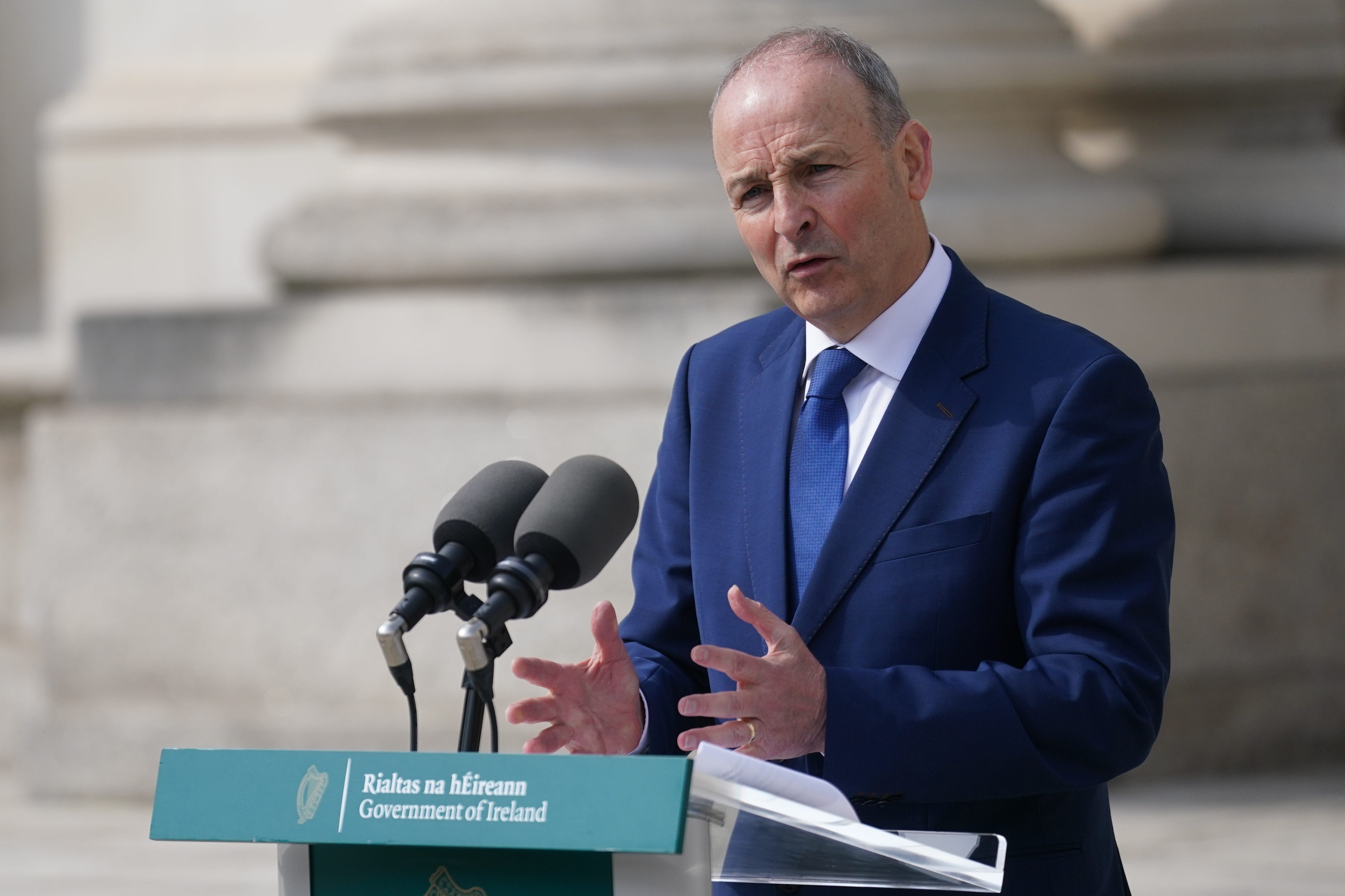 Taoiseach Micheal Martin (Brian Lawless/PA)