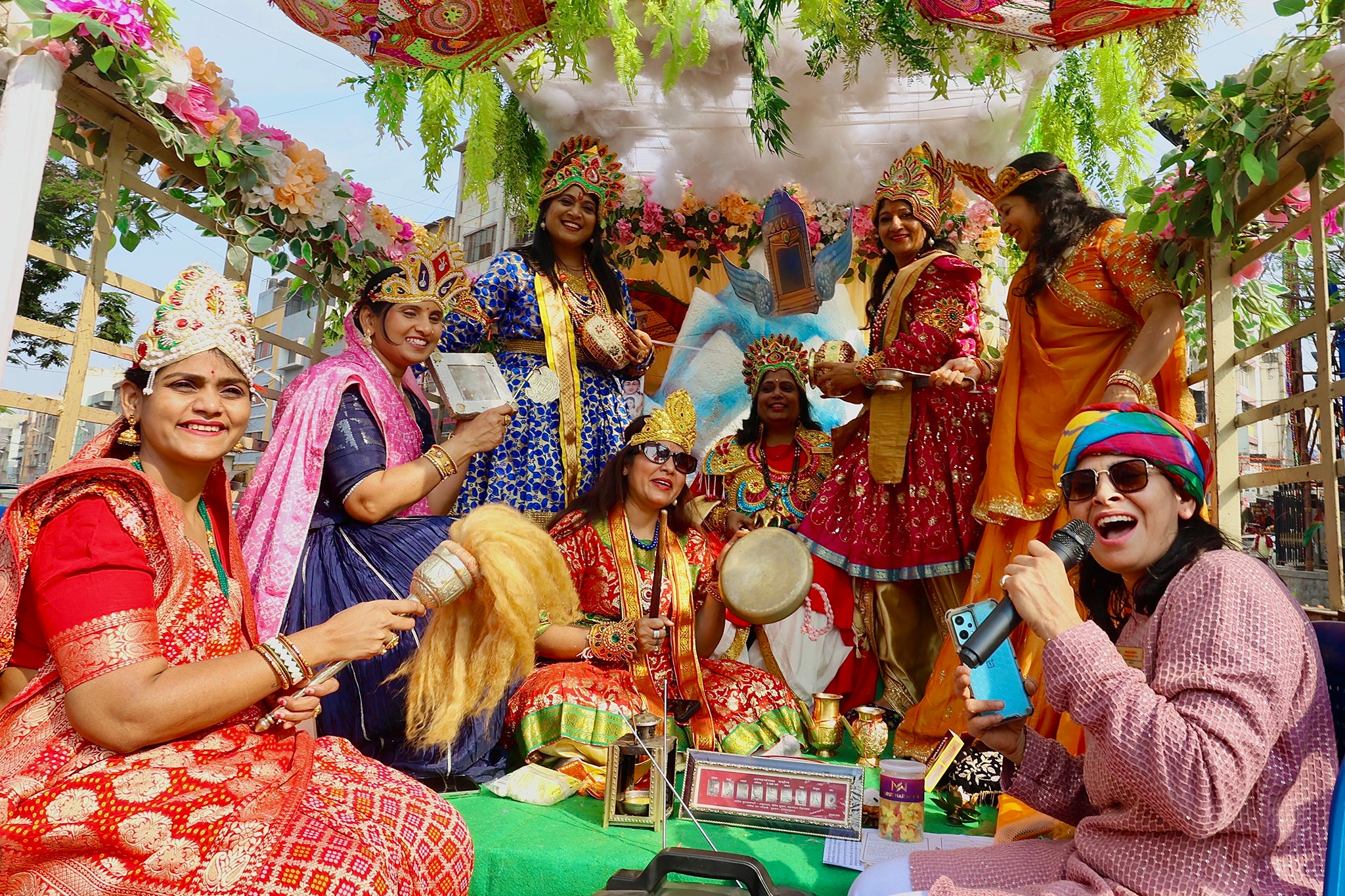 File. Jains attend a procession celebrating the birth anniversary of Lord Mahavir in Bangalore, India, on 10 April 2025