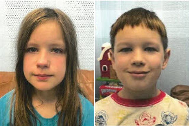 <p>Avaora Kolomoeits (left) and Hrant Kolomoeits have been missing since Tuesday</p>
