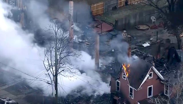 New Jersey Fire-Homes Destroyed